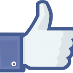 Facebook like thumb