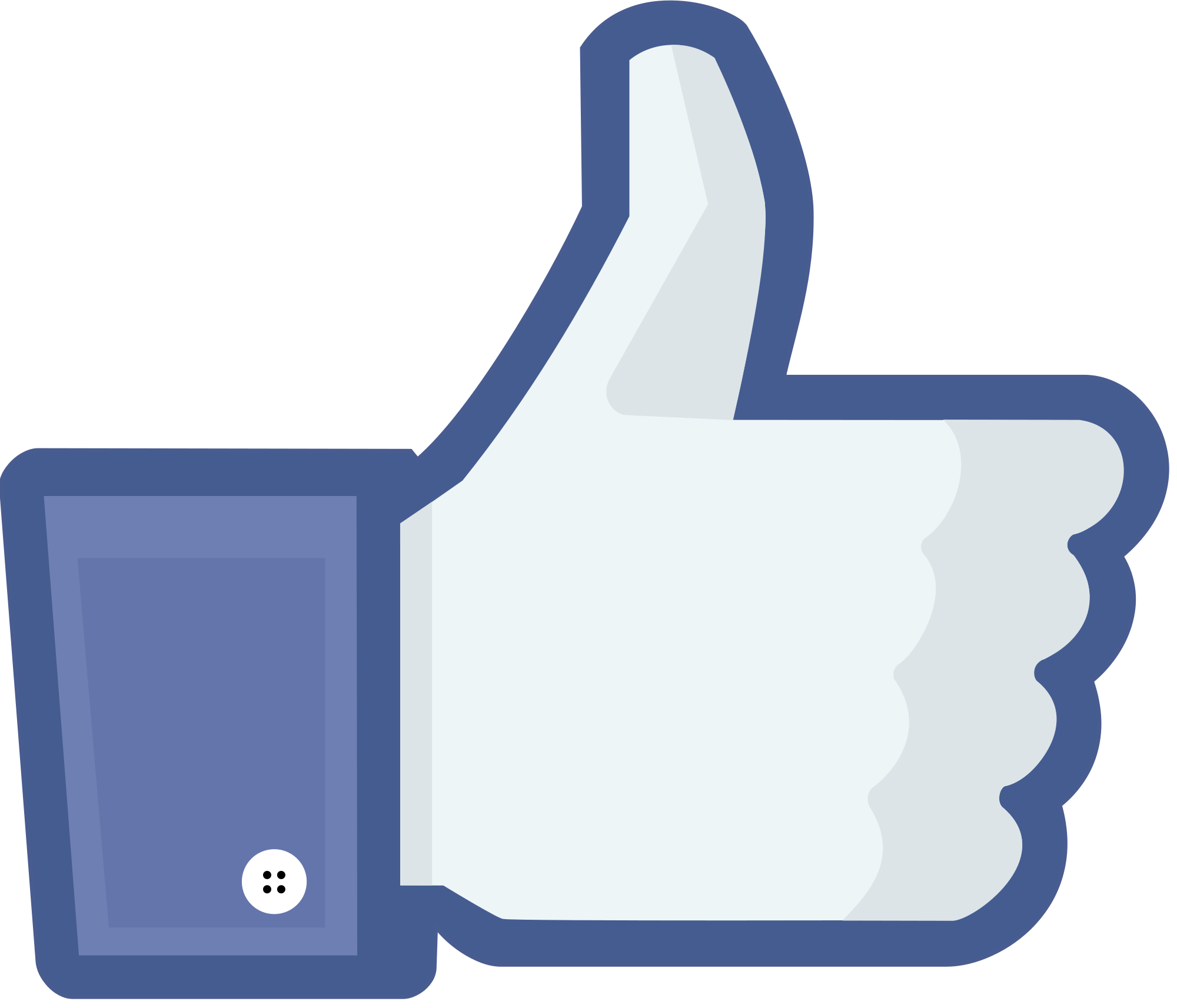 Facebook like thumb