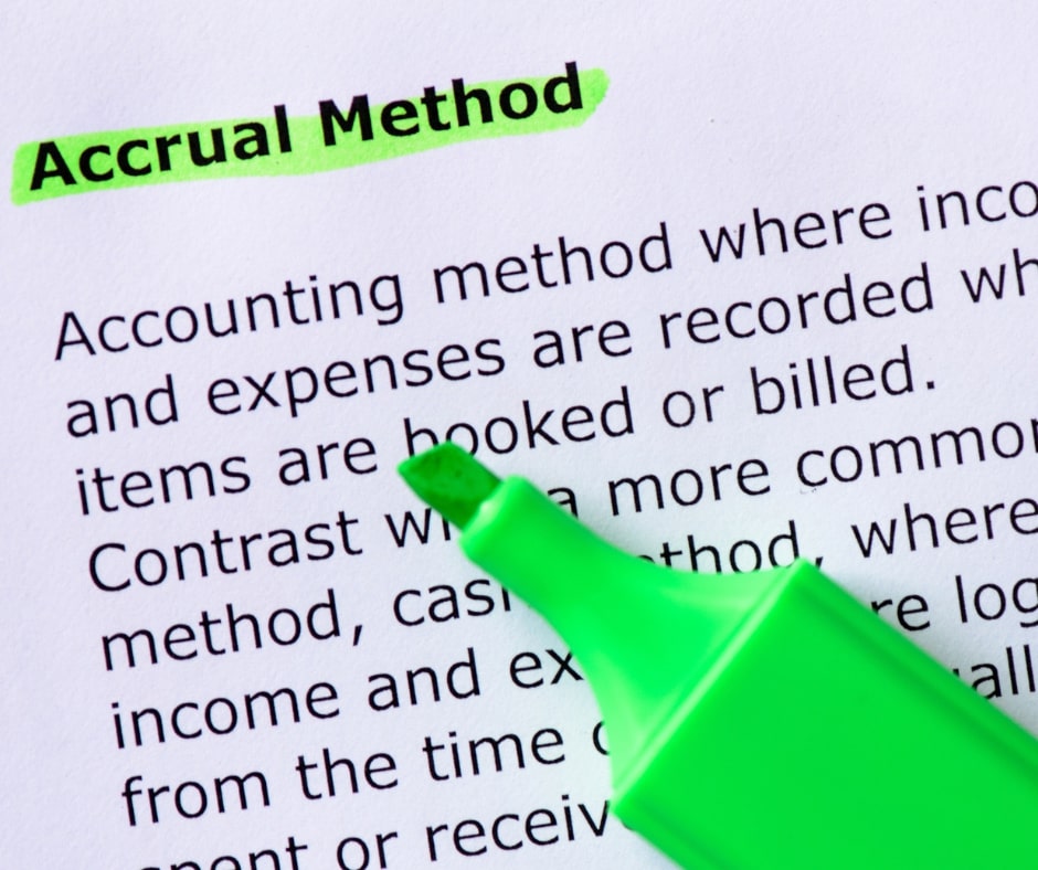 Cash or accrual accounting