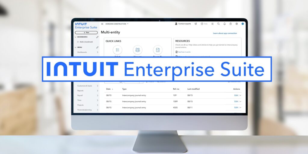Intuit Enterprise Suite